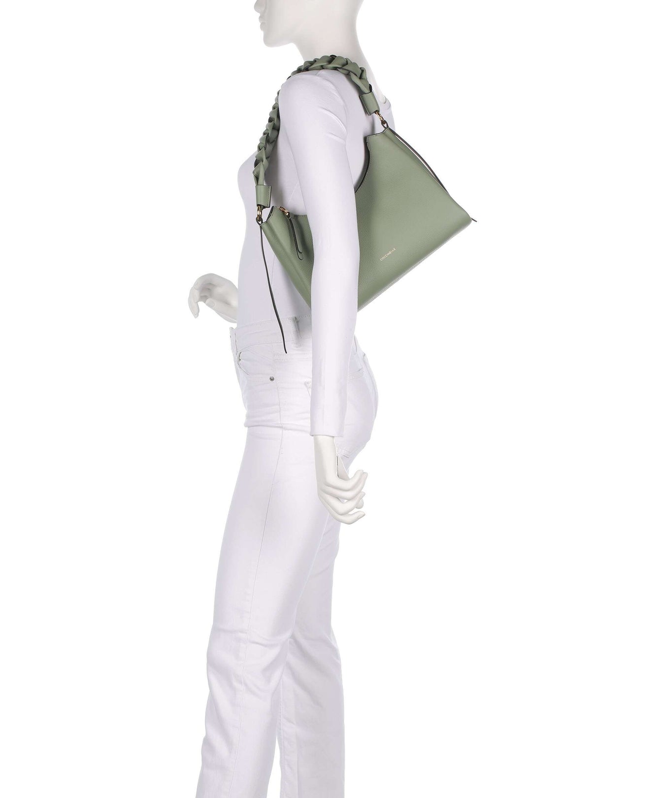 Coccinelle Boheme Grana Double Shoulder bag greenery/rosett