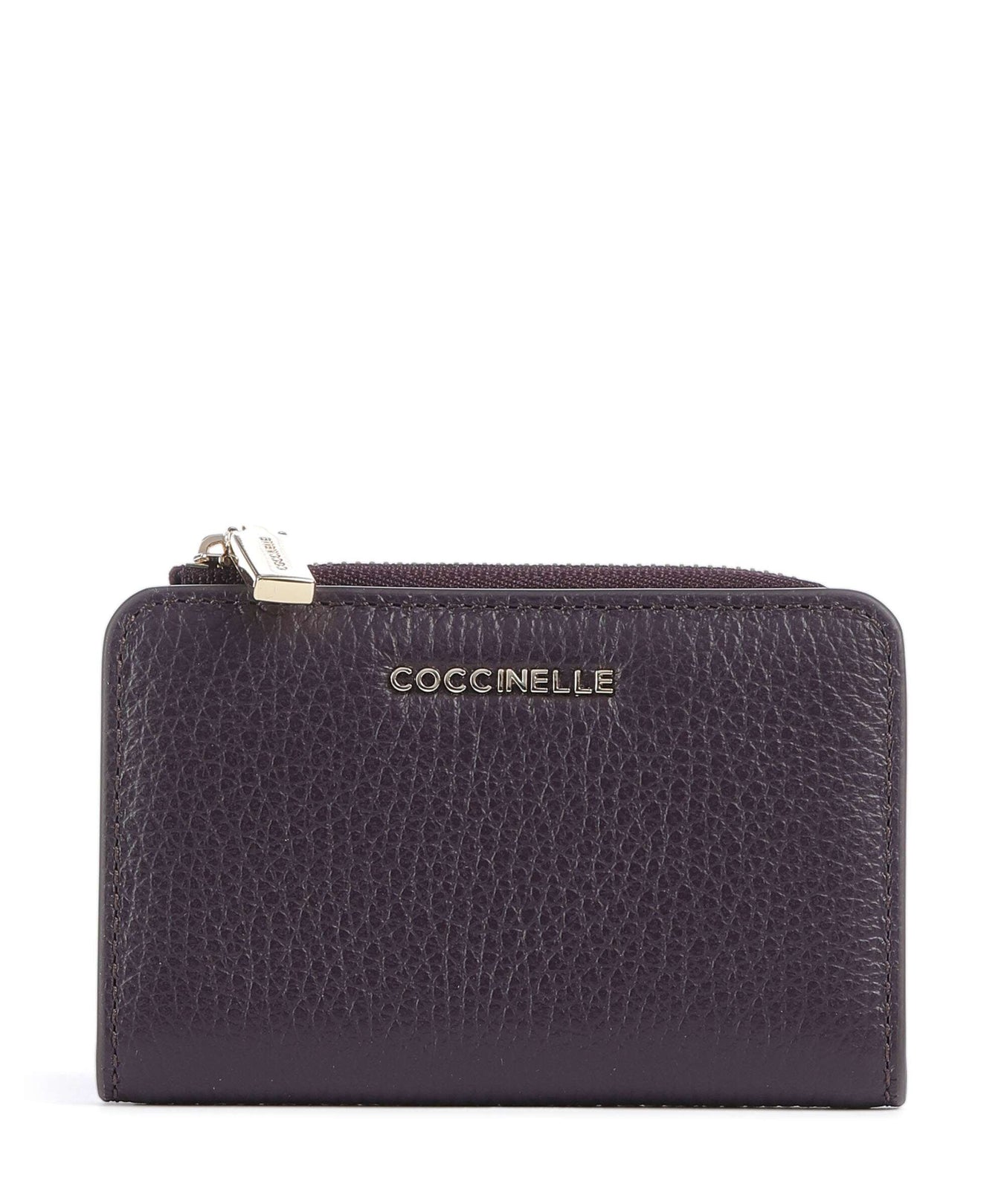 Coccinelle Metallic Soft Wallet prune