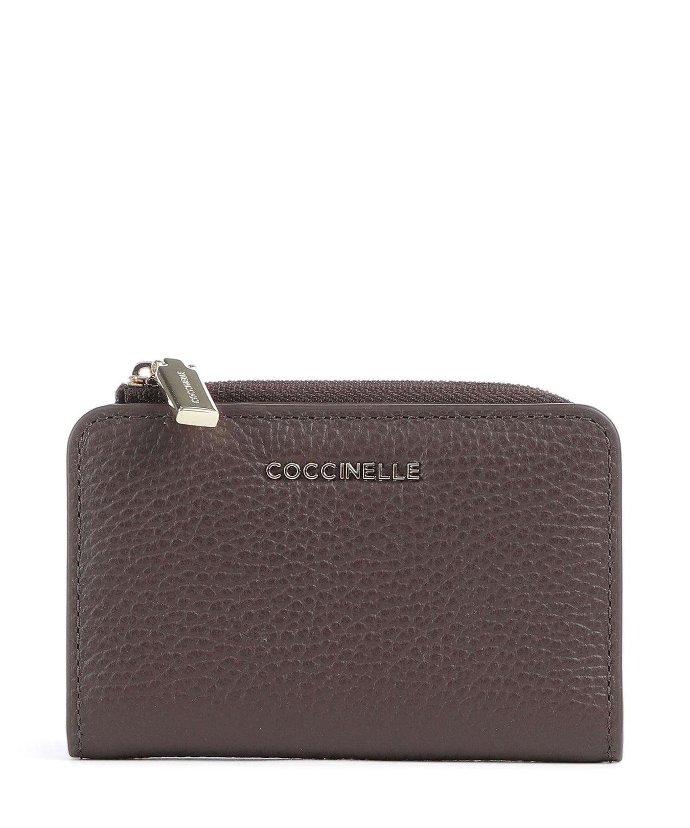 Coccinelle Metallic Soft Wallet brunette