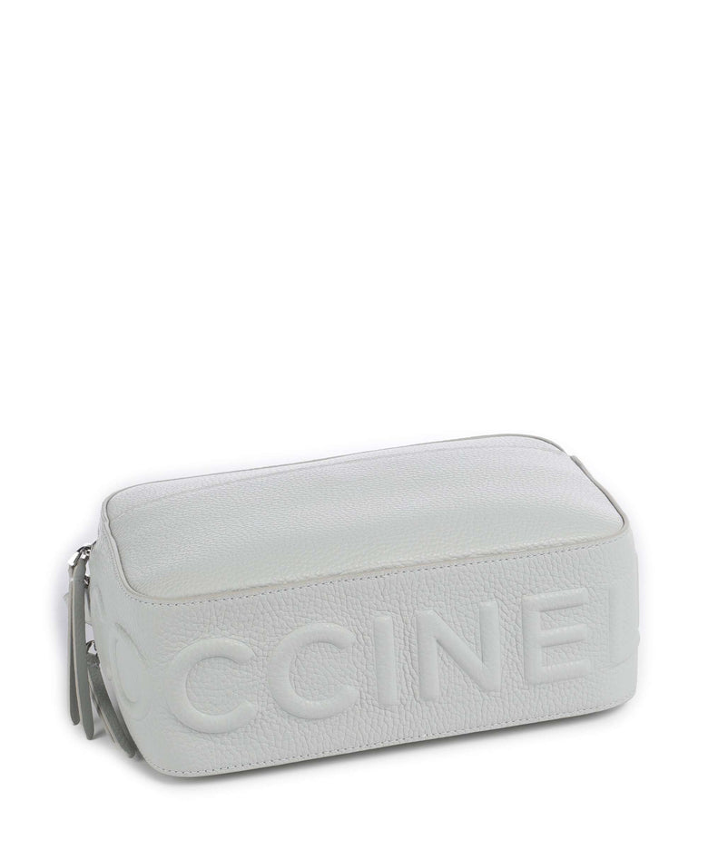 Coccinelle Myrtha Maxi Logo Crossbody bag snow