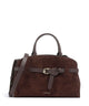 Coccinelle Sabine Suede Handtasche brunette