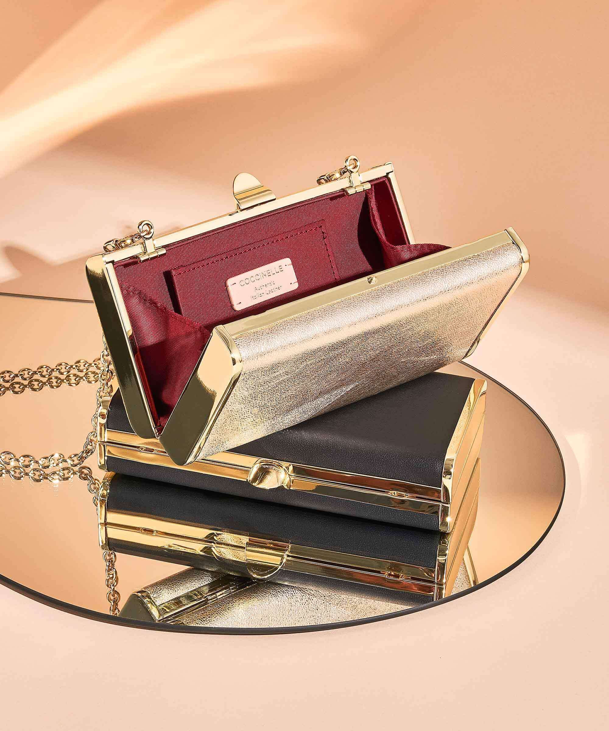 Coccinelle Eliv Crossbody bag pale gold