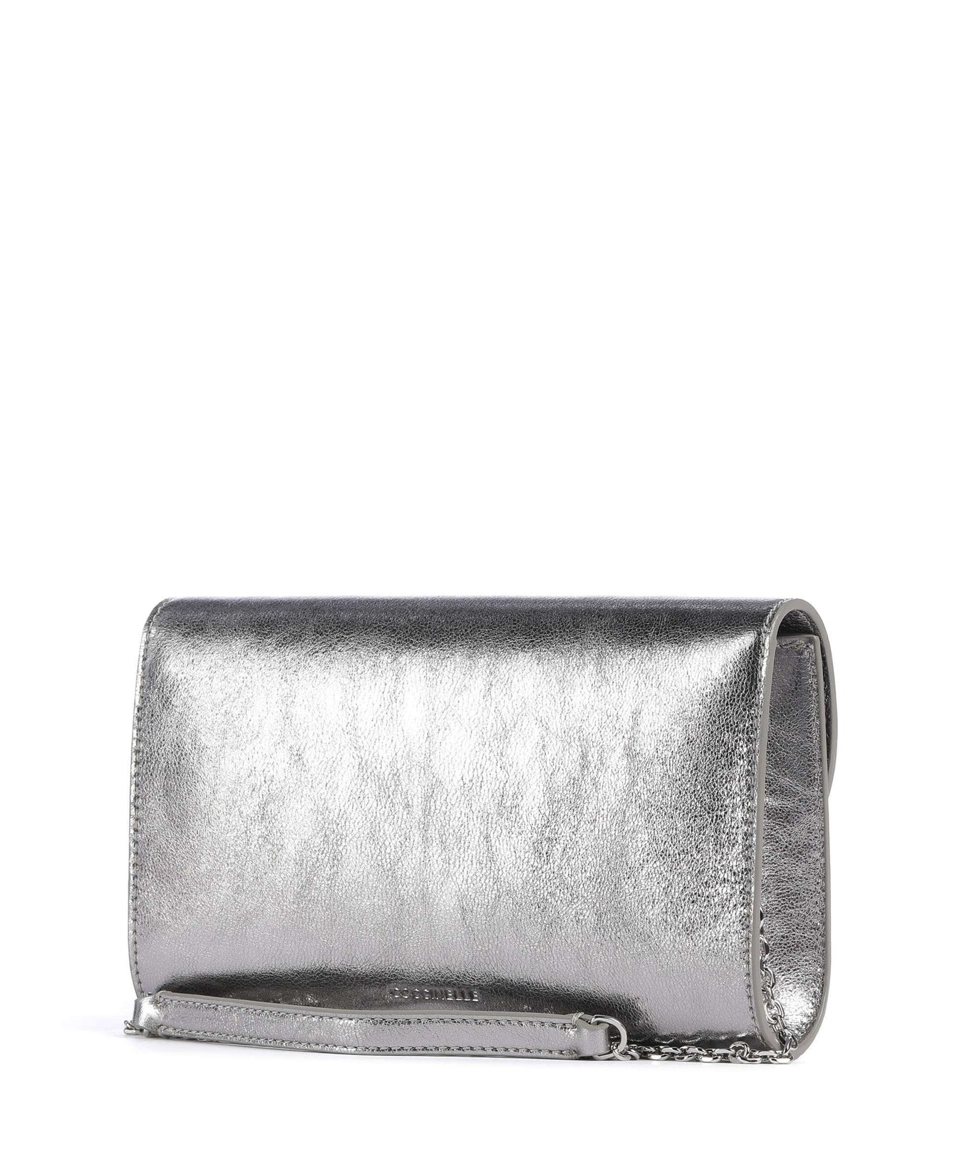 Coccinelle Nikla Smooth Crossbody bag steel