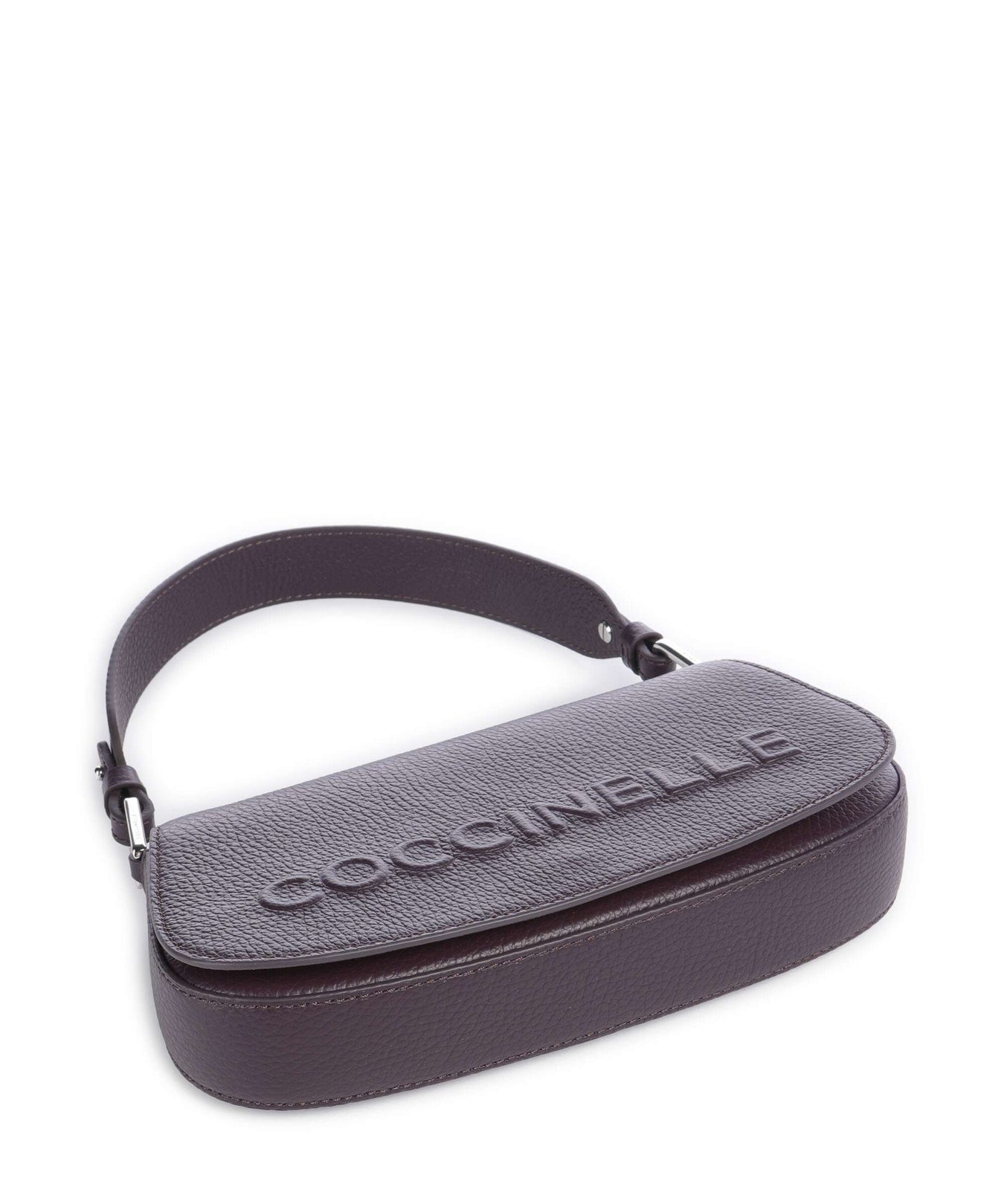 Coccinelle Myrtha Maxi Logo Shoulder bag prune