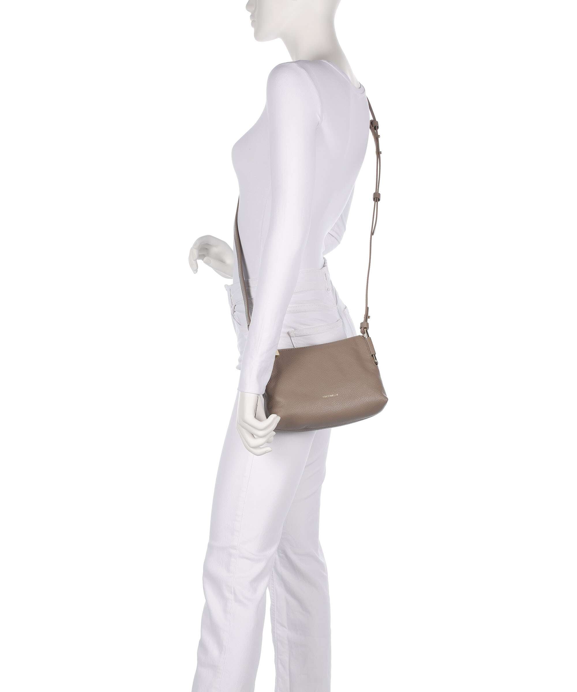 Coccinelle Rebekka Shoulder bag warm taupe