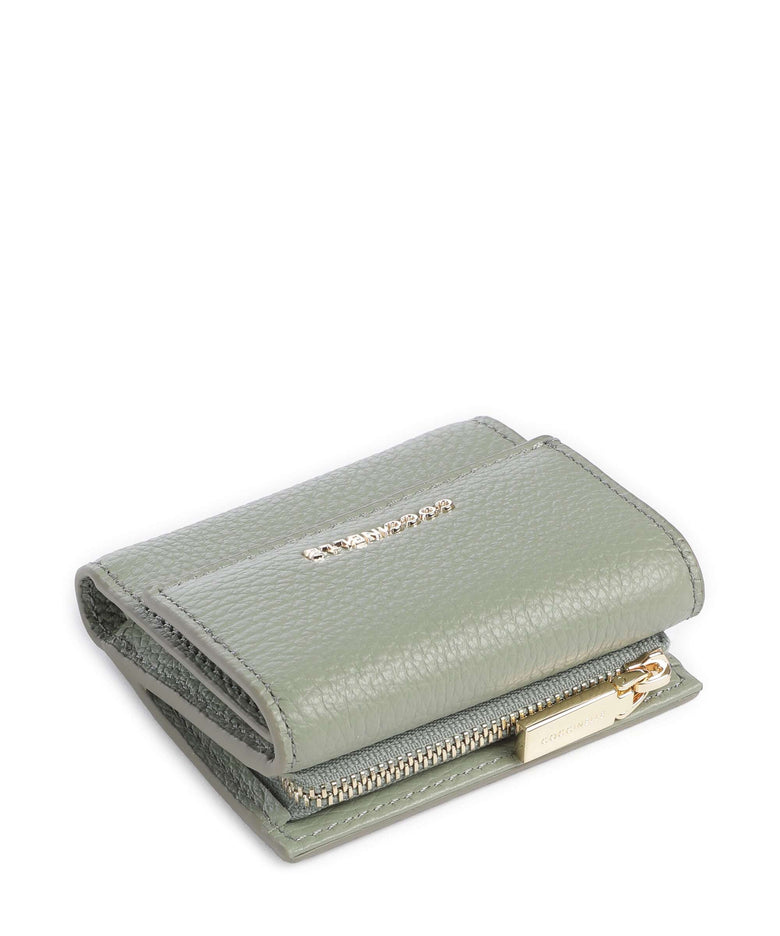 Coccinelle Metallic Soft Wallet greenery
