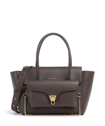 Coccinelle Beat Double Handtasche brunette
