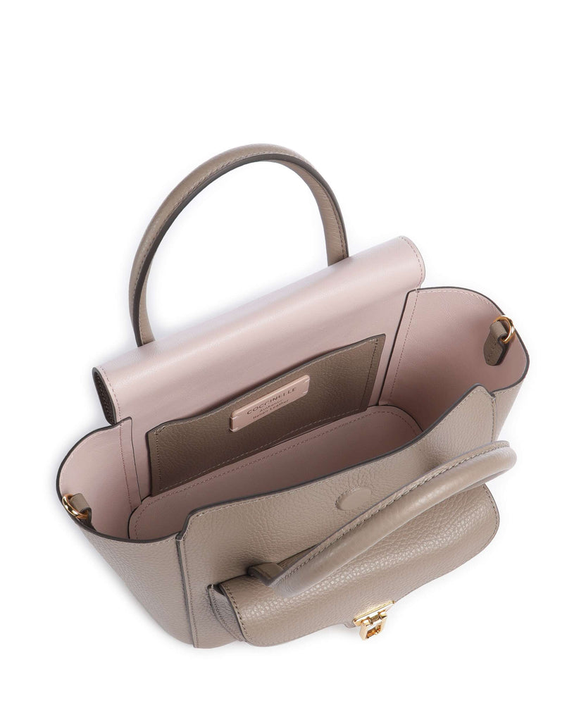 Coccinelle Beat Double Handbag warm taupe