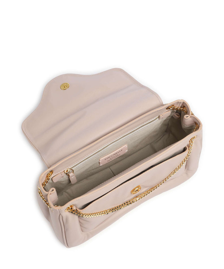 Coccinelle C-Me Fluffy Shoulder bag rosette