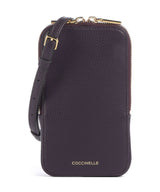 Coccinelle Flor Pochette telephone prune