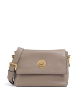 Coccinelle Liya Umhängetasche warm taupe/rosette