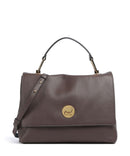 Coccinelle Liya Handtasche brunette/arctic blue