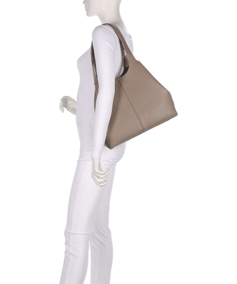 Coccinelle C-Easy Hobo bag warm taupe