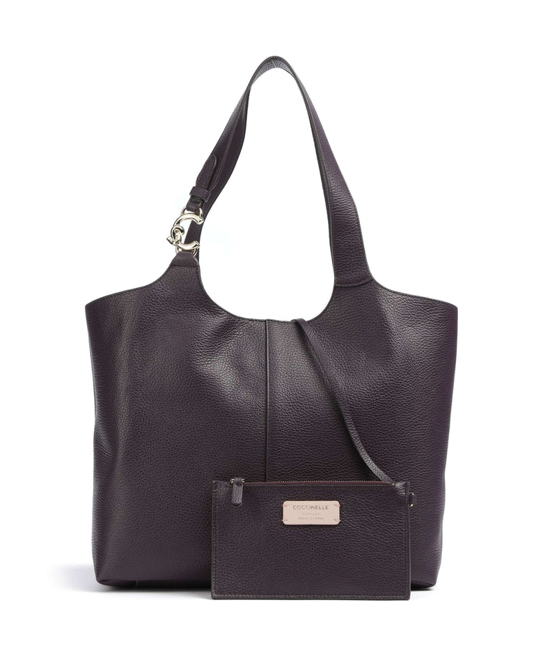Coccinelle C-Easy Hobo bag prune