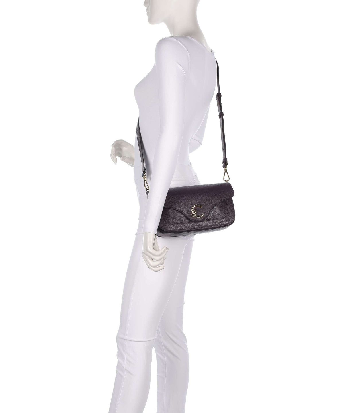 Coccinelle C-Me Crossbody bag prune