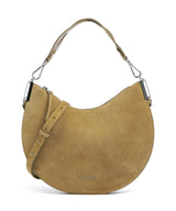 Coccinelle Sunup Suede Beuteltasche seagrass