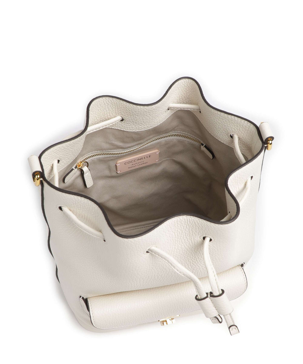 Coccinelle Beat Generation Bucket bag pearl