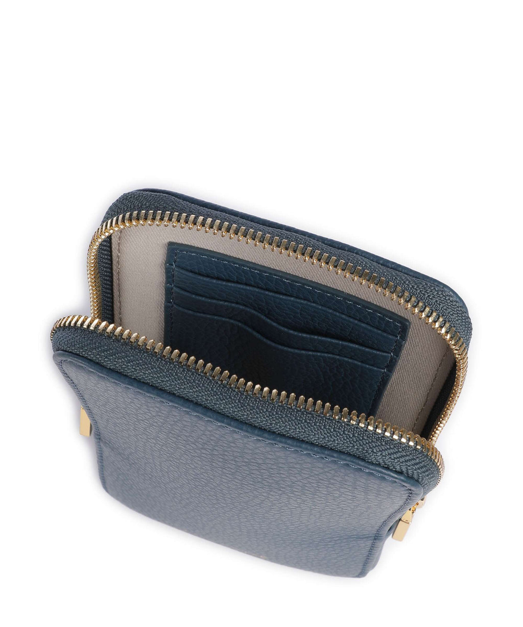 Coccinelle Flor Phone bag deep blue