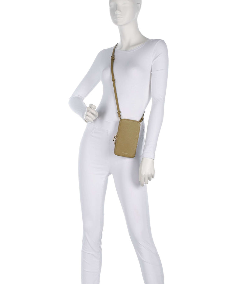 Coccinelle Flor Phone bag seagrass