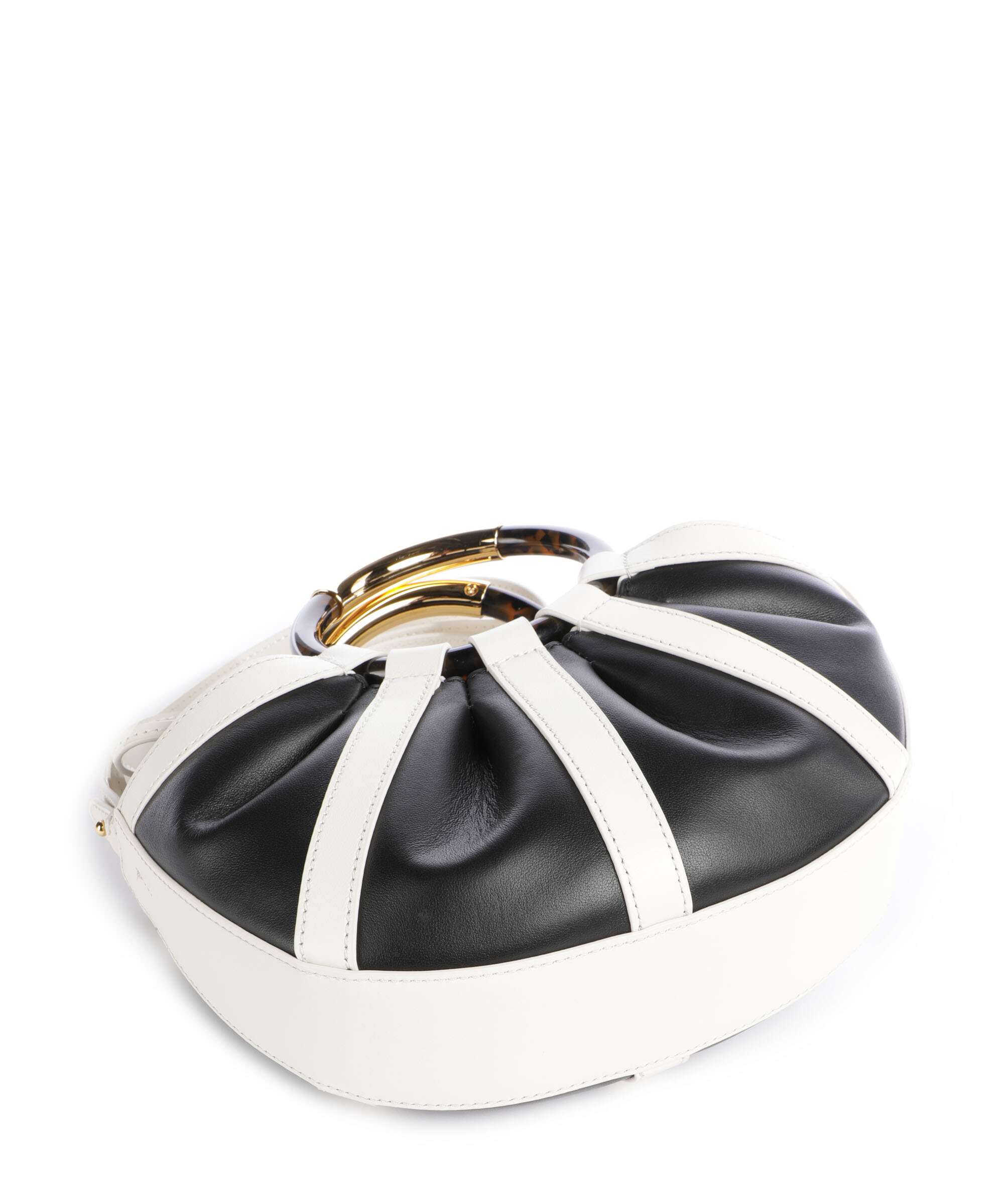 Coccinelle Shell Handbag pearl/noir