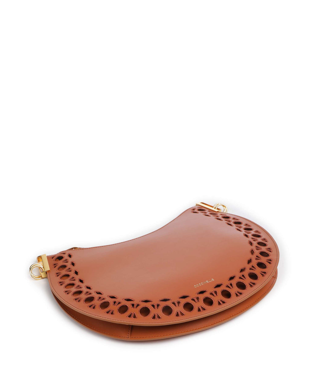 Coccinelle Sunup Monogram Sangallo Hobo bag crab