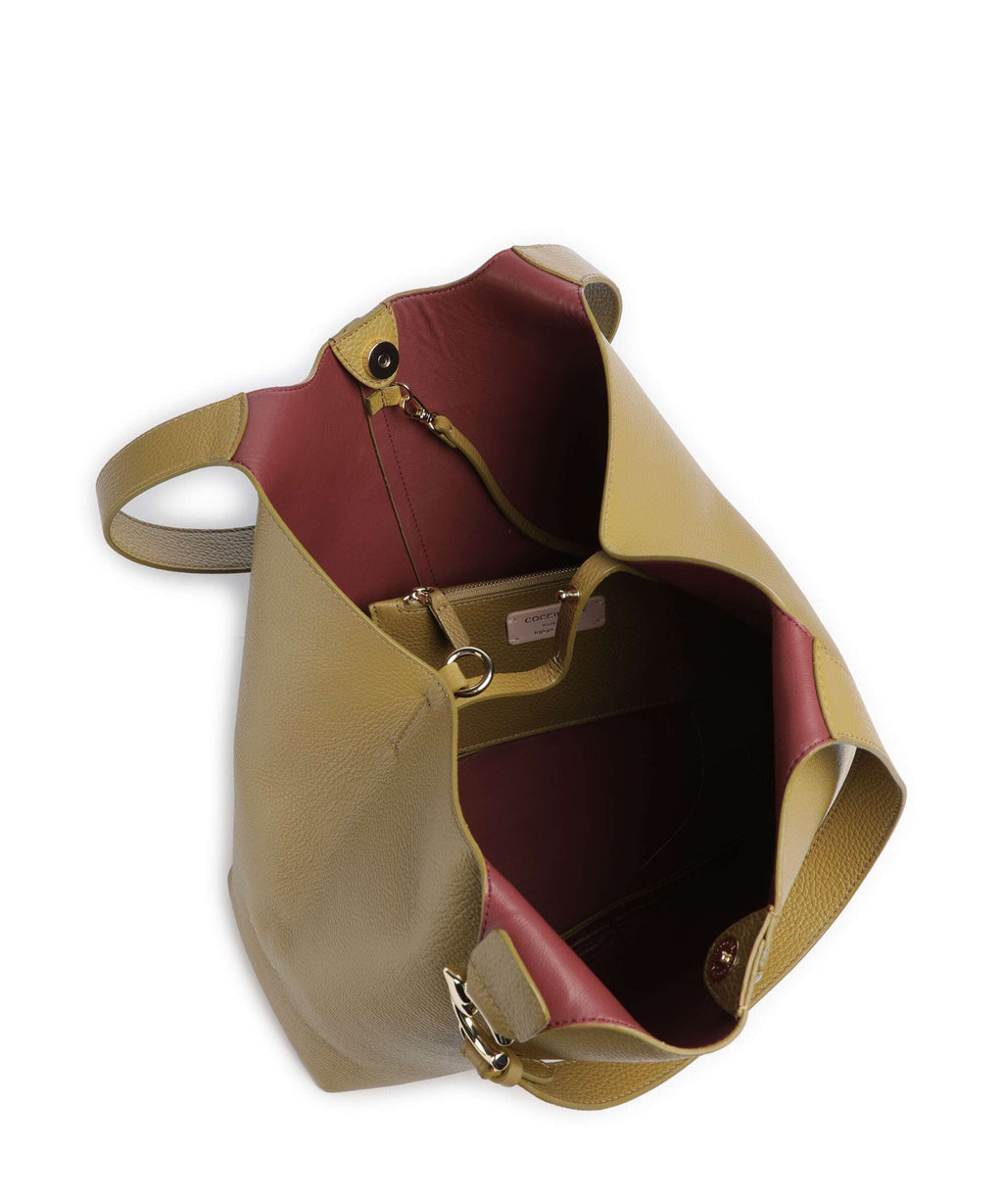 Coccinelle C-Easy Hobo bag seagrass