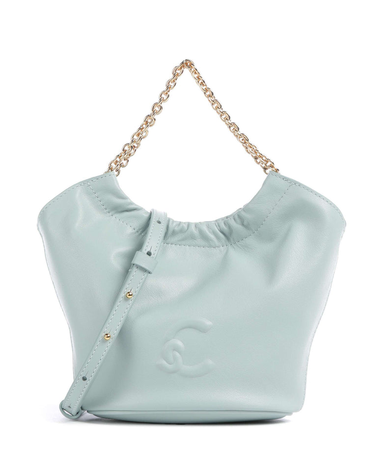 Coccinelle Smash Bucket bag aquamarine