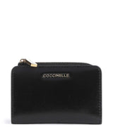 Coccinelle Metallic Shiny Smooth RFID Geldbörse noir