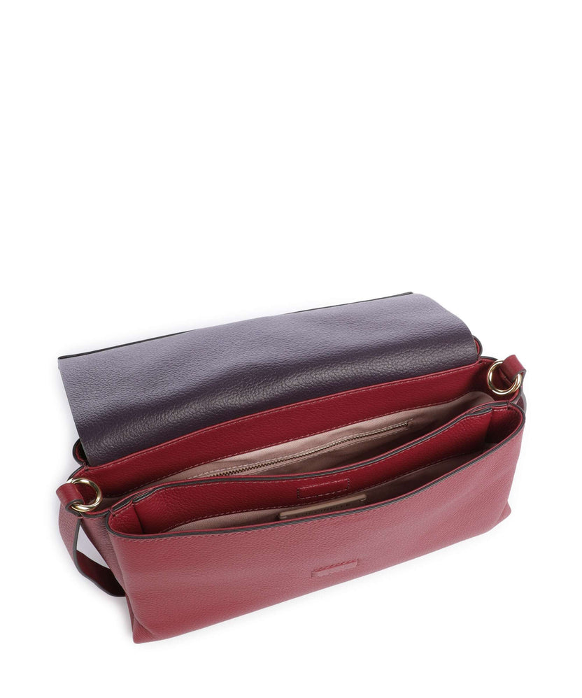 Coccinelle Boheme Grana Double Shoulder bag ribes/prune