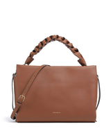 Coccinelle Boheme Grana Double Sac fourre-tout cognac/noir