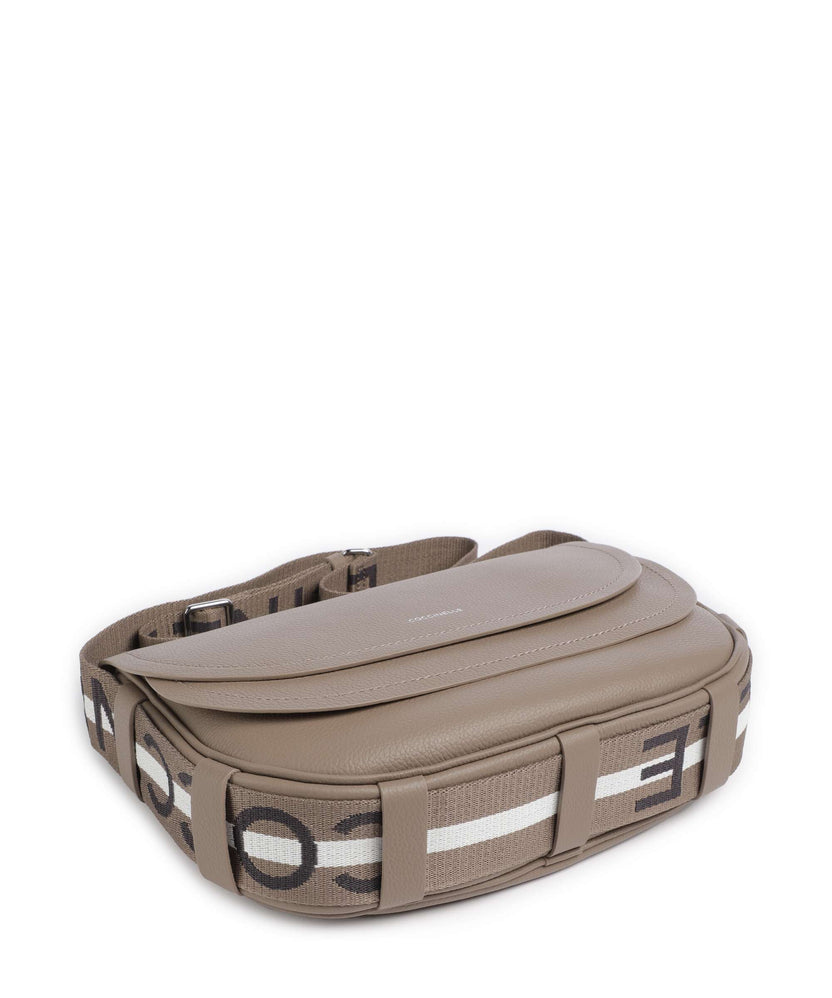 Coccinelle Raquel Shoulder bag warm taupe/rosette