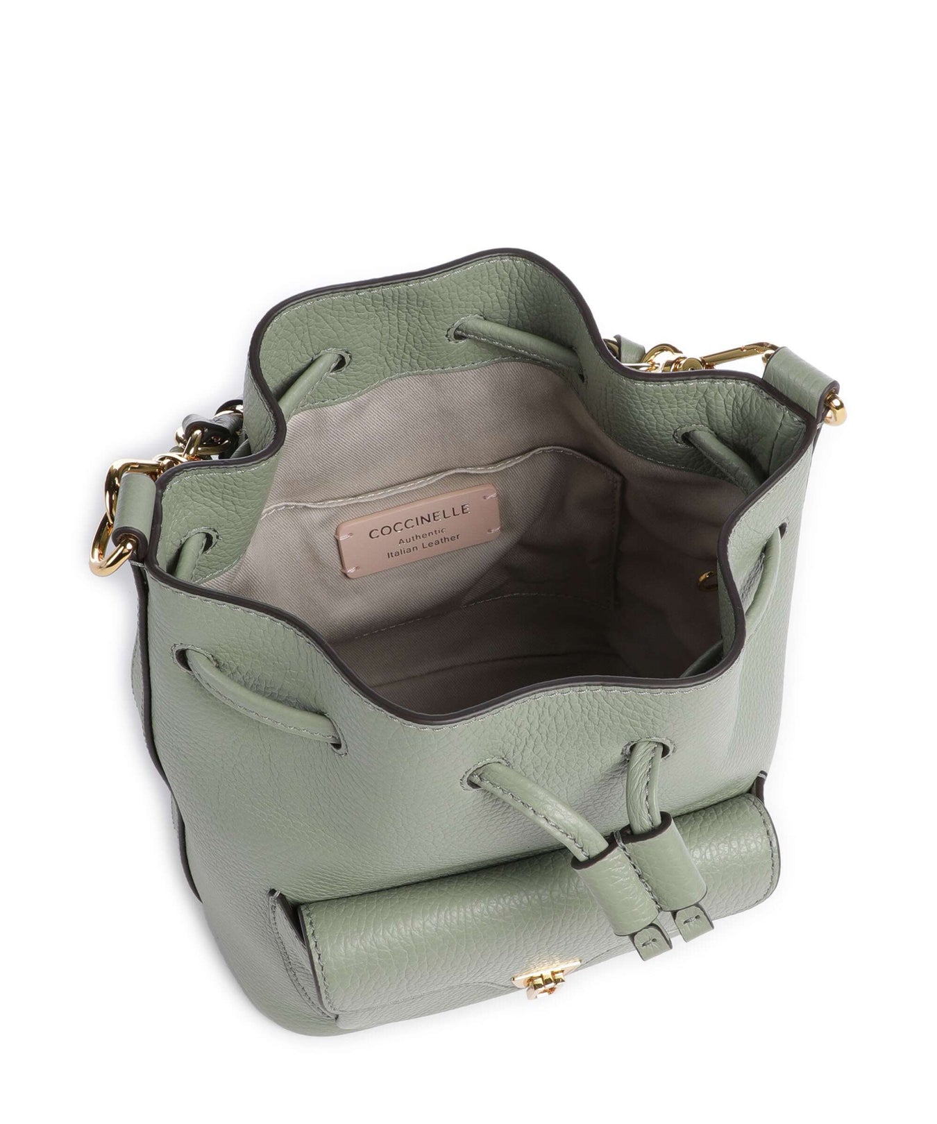 Coccinelle Beat Generation Bucket bag greenery
