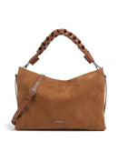 Coccinelle Boheme Suede Sac fourre-tout cognac