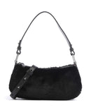 Coccinelle Merveille Synthetic fur Schultertasche noir