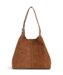 Coccinelle C-Easy Suede Borsa hobo cognac