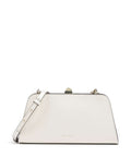 Coccinelle Liv Calf Crossbody bag pearl