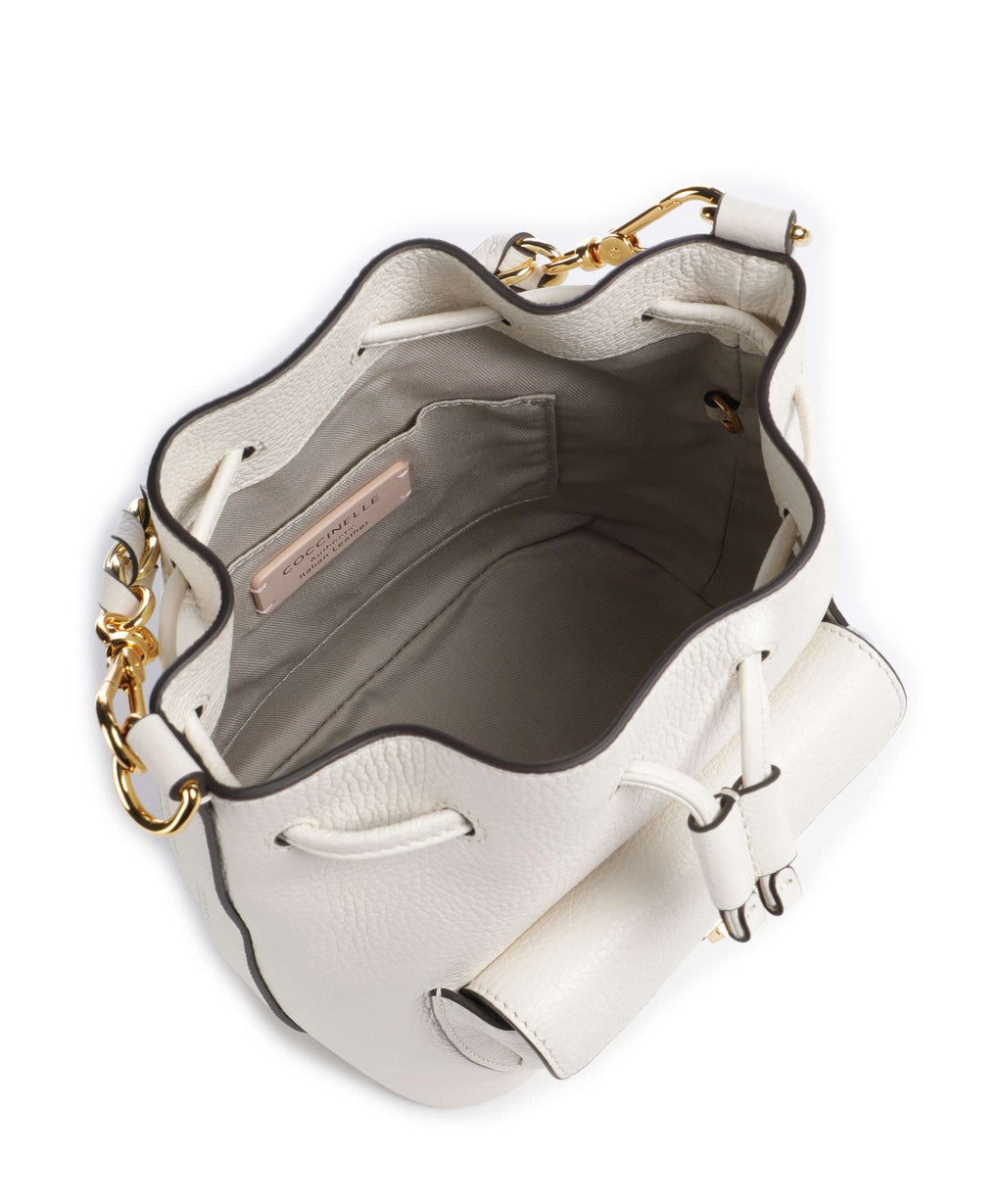 Coccinelle Beat Generation Bucket bag pearl