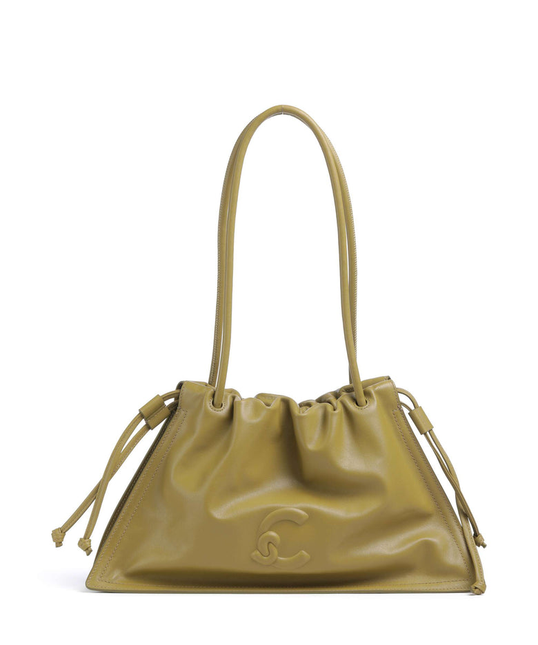 Coccinelle Dulse Bucket bag seagrass