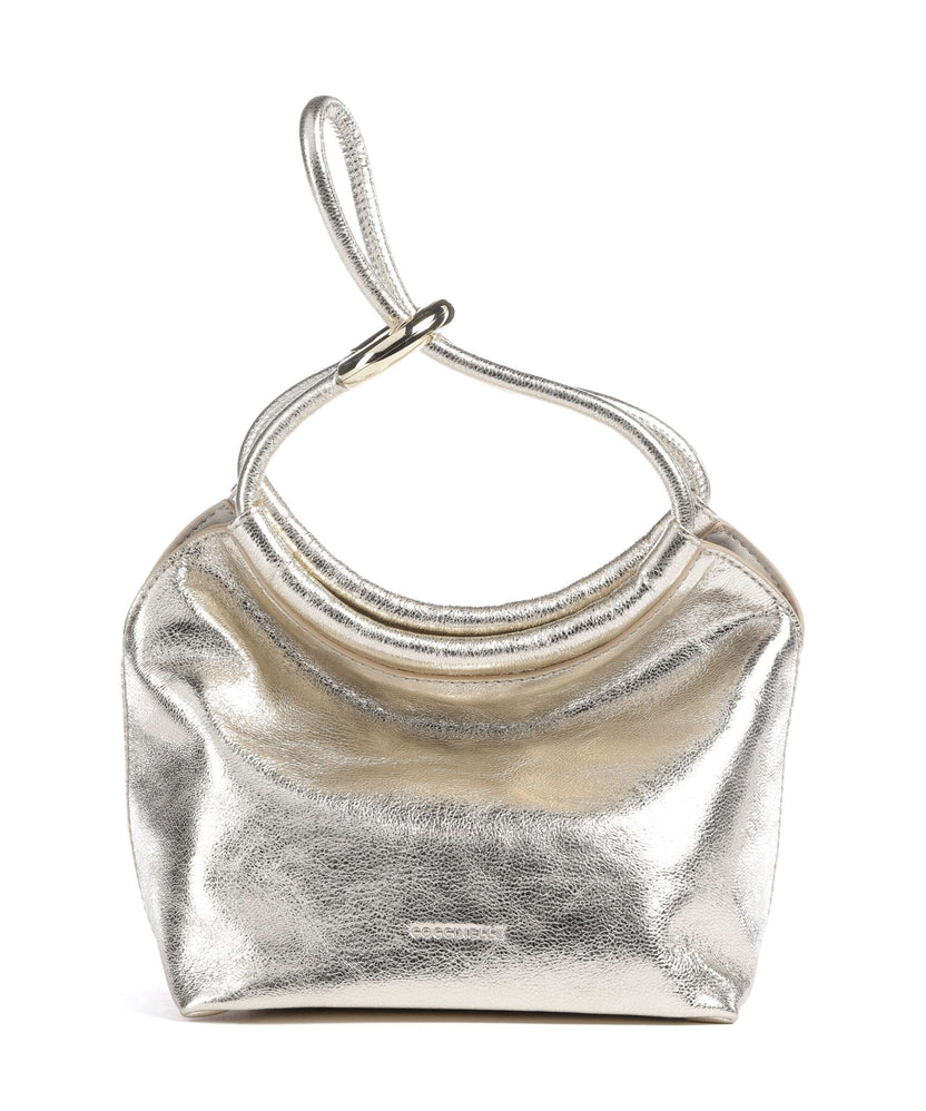 Coccinelle Finn Handbag pale gold