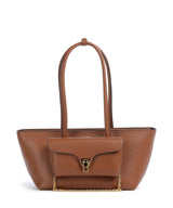 Coccinelle Beat Double Shoulder bag cognac