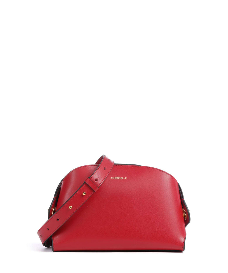 Coccinelle Tylde Calf Crossbody bag scarlet