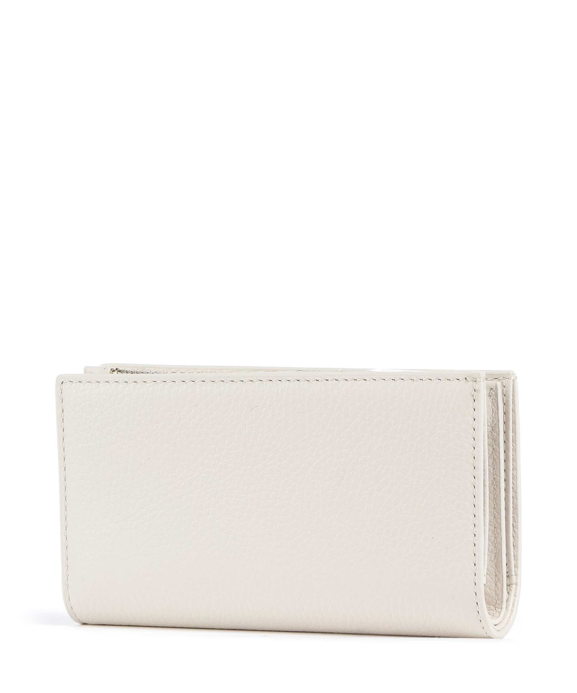 Coccinelle Metallic Soft RFID Wallet pearl