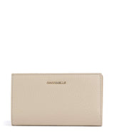 Coccinelle Metallic Soft RFID Portefeuille sandshell