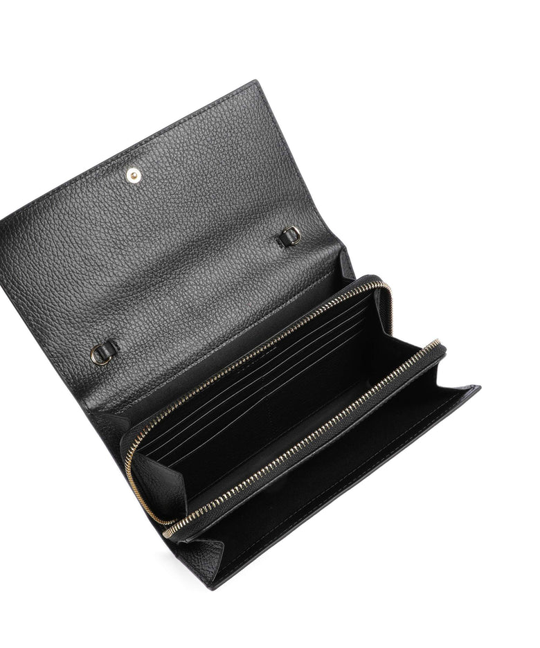 Coccinelle Metallic Soft Wallet noir