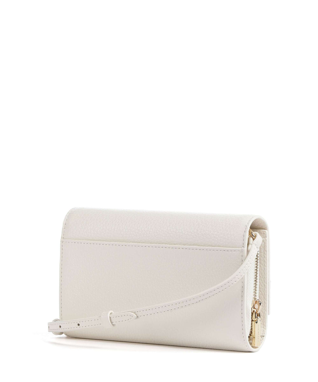 Coccinelle Metallic Soft RFID Wallet pearl