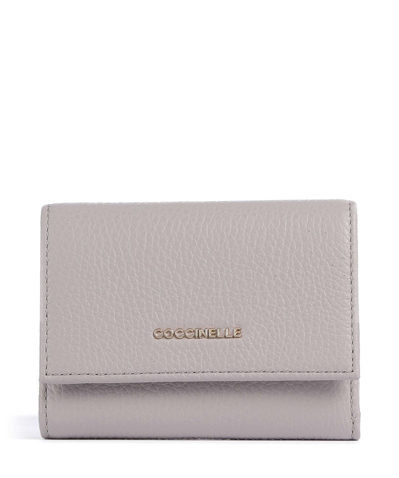 Coccinelle Metallic Soft RFID Wallet oyster