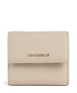 Coccinelle Metallic Soft RFID Portefeuille sandshell