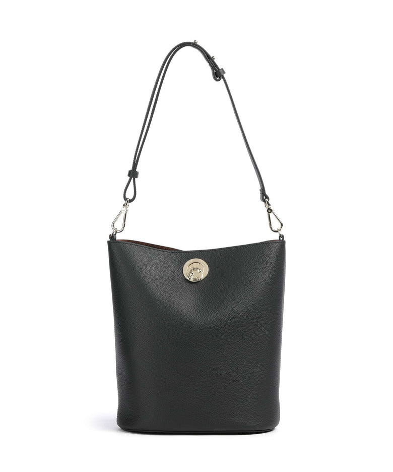Coccinelle Nikla Bucket bag noir/cognac