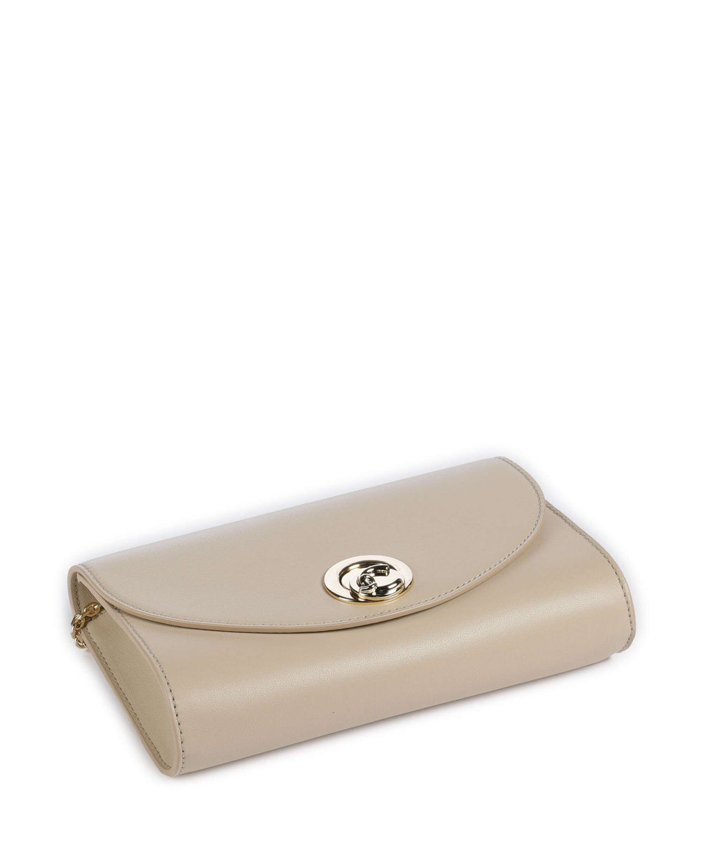 Coccinelle Nikla Smooth Crossbody bag sandshell