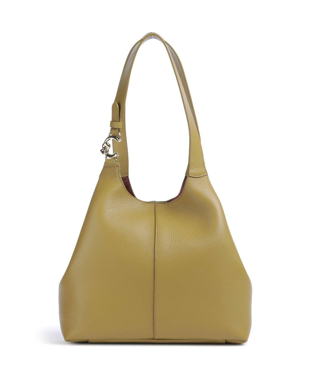 Coccinelle C-Easy Hobo bag seagrass